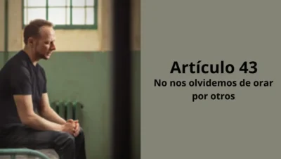 No nos olvidemos de orar por otros